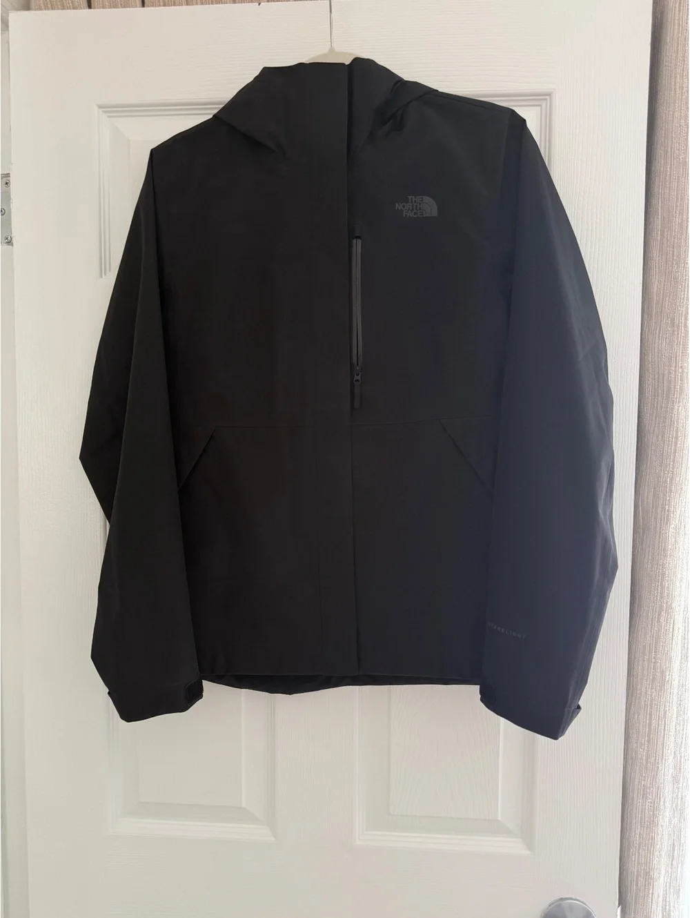 The North Face Women’s Antora Jacket Black FUTURELIGHT Waterproof Hooded Size M